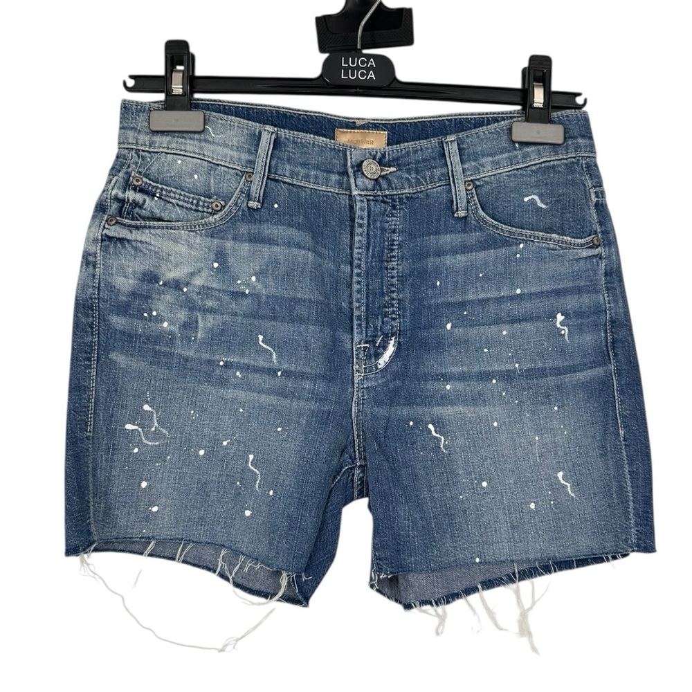 MOTHER The Nomad Fray Short in First Star I See Tonight Wash size 24 Splatter